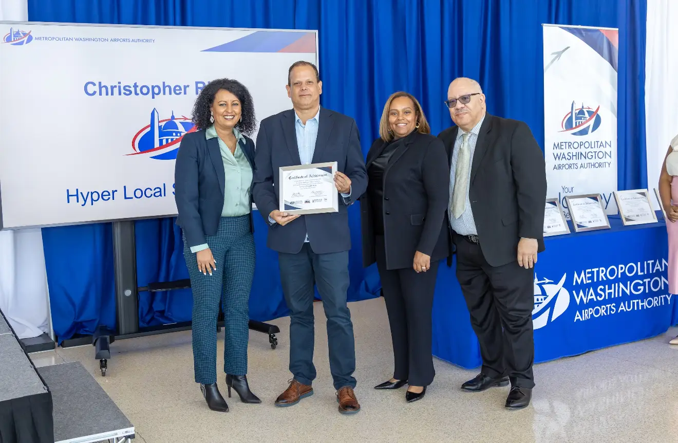 HyLoSo International recognized during MWAA certification and supplier diversity program event