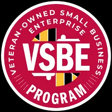 Maryland Veteran-Owned Small Business Enterprise certification logo for HyLoSo International AI-driven operations and facilities solutions